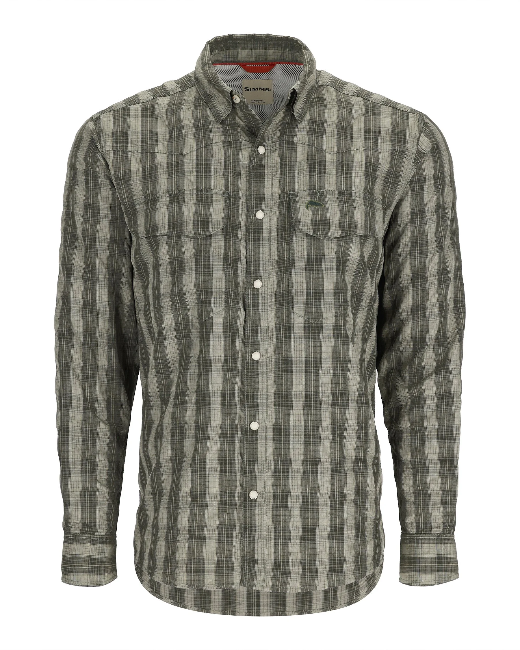Simms★シムス Big Sky 半袖シャツ size:M ジュレッププレイド Simms Men's Big Sky Fishing Shirt (Some on SALE) — Rogue Valley